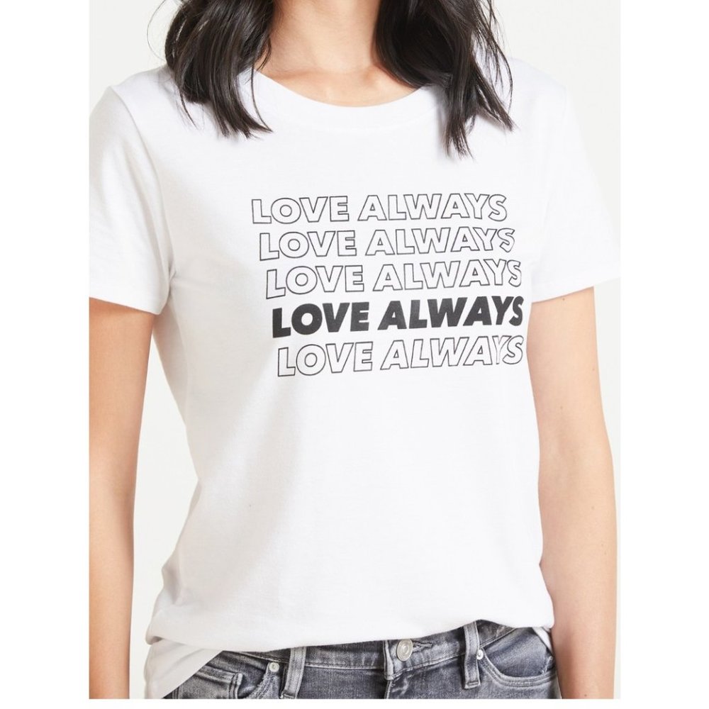NWT Sub_Urban Riot Love Always Cotton Slub T-shirt - Small, Medium, Large, XL